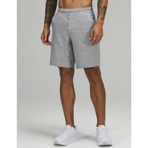 Lululemon Shorts Men's Large 9" Inseam Run Yoga Lounge Swim Quick Dry Gray